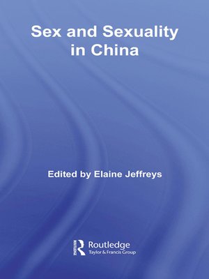 cover image of Sex and Sexuality in China